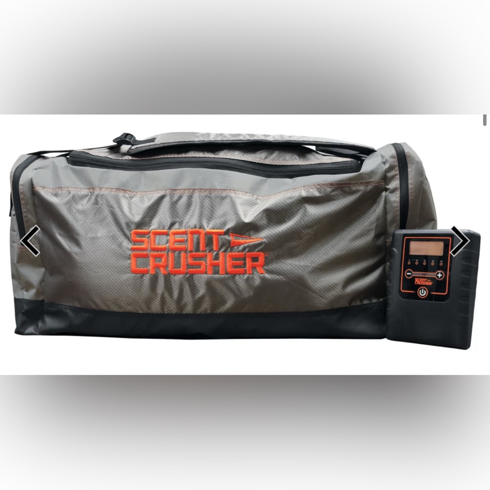 Crush any chance of transferring odors to your hunting gear using Scent Crusher